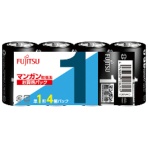 ＦＤＫ　富士通　マンガン乾電池　単１形　Ｒ２０ＰＵ（４Ｓ）　１セット（２０本：４本×５パック）