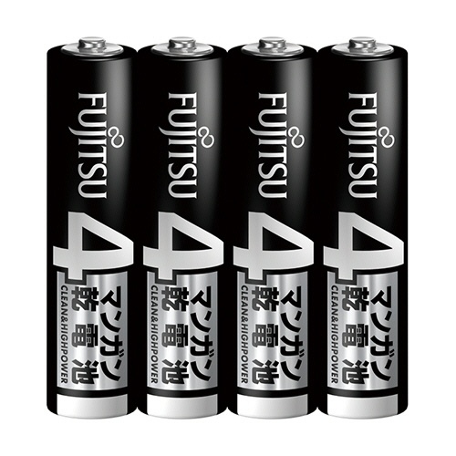 ＦＤＫ　富士通　マンガン乾電池　単４形　Ｒ０３Ｕ（４Ｓ）　１セット（４０本：４本×１０パック）1
