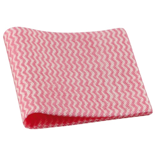 ＴＡＮＯＳＥＥ　抗菌カウンタークロス　ピンク　１セット（６００枚：１００枚×６パック）2