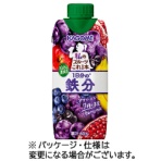 カゴメ　私のフルーツこれ一本　１日分の鉄分　３３０ｍＬ　紙パック（口栓付）　１ケース（１２本）