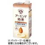江崎グリコ　アーモンド効果　３種のナッツ　砂糖不使用　１０００ｍＬ　紙パック（口栓付）　１ケース（６本）
