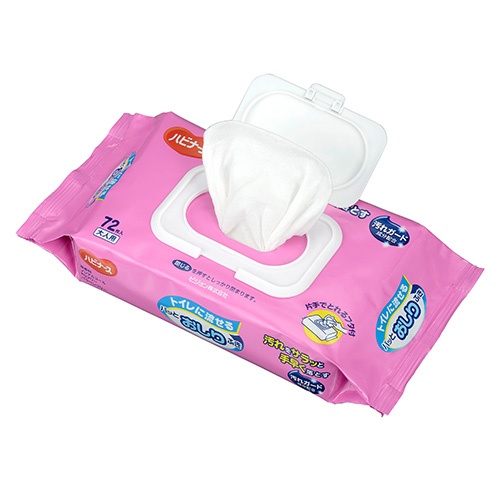 ピジョン　ハビナース　トイレに流せる　パッとおしりふき　１セット（１４４０枚：７２枚×２０パック）2