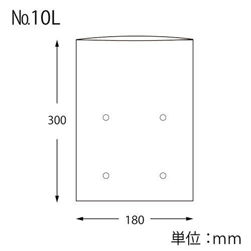 【本物保証】 たのめーる】シモジマ No.10L #20 ボードンパック ポリ袋 SWAN 日用品