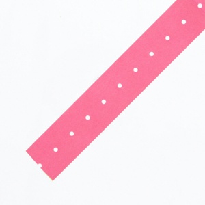 ローラーラベル　ＳＰラベル　弱粘　蛍光ピンク　１セット（１００巻：１０巻×１０パック）2