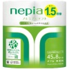 王子ネピア ネピア プレミアムソフト トイレットロール 1.5倍巻き ダブル 芯あり 45m 白 1セット(64ロール:8ロール×8パック)