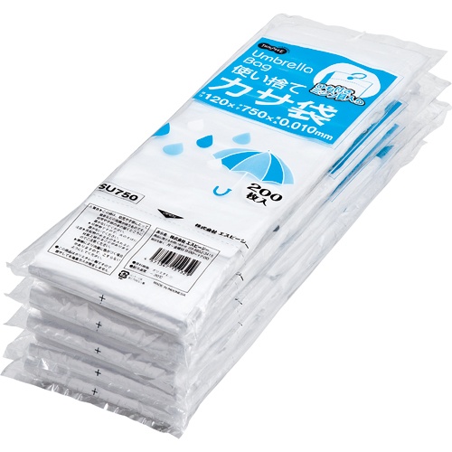 ＴＡＮＯＳＥＥ　かさ袋（エコノミー）　１セット（１０００枚：２００枚×５パック）3