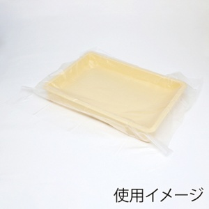 シモジマ　ＨＥＩＫＯ　食品袋　片開きシート　８００角　ナチュラル　＃００６６３００１５　１セット（２０００枚：１００枚×２０パック）3