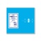 シモジマ　ＨＥＩＫＯ　食品袋　片開きシート　８００角　ブルー　＃００６６３００２０　１セット（２０００枚：１００枚×２０パック）