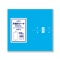 シモジマ　ＨＥＩＫＯ　食品袋　片開きシート　９００角　ブルー　＃００６６３００２１　１セット（１０００枚：１００枚×１０パック）