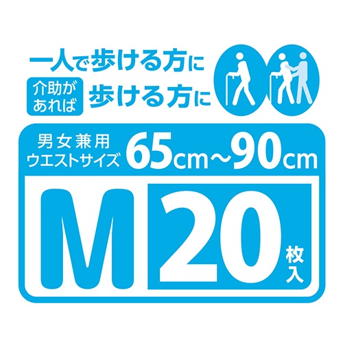 リブドゥコーポレーション　リフレ　はくパンツ　スリムタイプ　Ｍ　１セット（１２０枚：２０枚×６パック）4