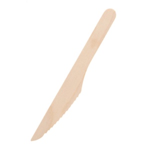 シモジマ　ＨＥＩＫＯ　木製ナイフ　１６５ｍｍ　バラ　＃００４５１４１２３　１セット（３０００本：１００本×３０パック）1