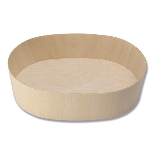 シモジマ　ＨＥＩＫＯ　食品箱　ふぁるかたぼっくす　本体　楕円型　１２０×１７０　＃００４２５００１８　１セット（３００個：２５個×１２パック）1