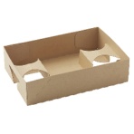シモジマ　ＨＥＩＫＯ　食品容器　ネオクラフト　コンボボックス　＃００４２４８０３５　１セット（２００枚：２０枚×１０パック）