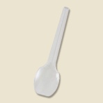 シモジマ　ＨＥＩＫＯ　プラスチックスプーン　１０ｃｍ　透明