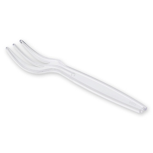 シモジマ　ＨＥＩＫＯ　プラスチックフォーク　９ｃｍ　透明　バラ　＃００４５１３０１４　１セット（１０００本：１００本×１０パック）1