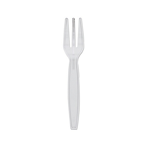 シモジマ　ＨＥＩＫＯ　プラスチックフォーク　９ｃｍ　透明　バラ　＃００４５１３０１４　１セット（１０００本：１００本×１０パック）2