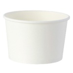 シモジマ　ＨＥＩＫＯ　食品容器　アイスカップ　ホワイト　１１５－４８０　＃００４５０１００５　１セット（５００個：２５個×２０パック）