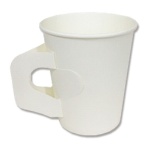 シモジマ　ＨＥＩＫＯ　紙コップ　ペーパーカップ　ハンドル付き　ホワイト　口径７３ｍｍ　＃００４５３６０３７　１セット（２０００個：１００個×２０パック）