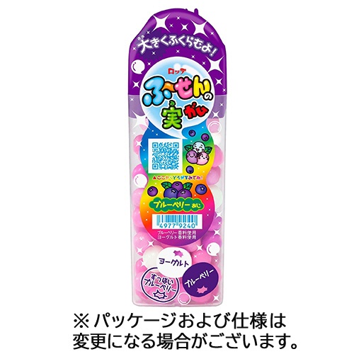 ロッテ　ふーせんの実　ブルーベリー　３５ｇ　１セット（１０個）1