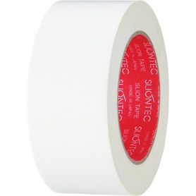 スリオンテック　カラー布テープ　５０ｍｍ×２５ｍ　厚み約０．２４ｍｍ　白　３４３７０２ＷＨ　１セット（３０巻）