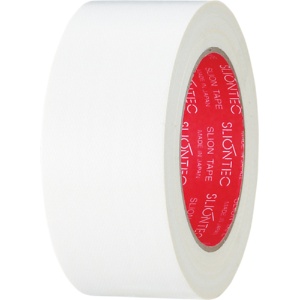 スリオンテック　カラー布テープ　５０ｍｍ×２５ｍ　厚み約０．２４ｍｍ　白　３４３７０２ＷＨ　１セット（３０巻）1