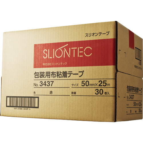 たのめーる】スリオンテック カラー布テープ 50mm×25m 厚み約 たのめーる】スリオンテック カラー布テープ 50mm×25m 厚み約