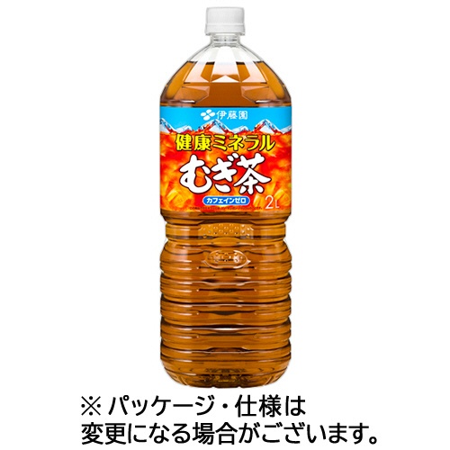 伊藤園　健康ミネラルむぎ茶　２Ｌ　ペットボトル　１ケース（６本）1