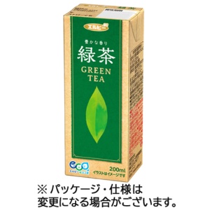 エルビー　緑茶　２００ｍｌ　紙パック　１ケース（３０本）1