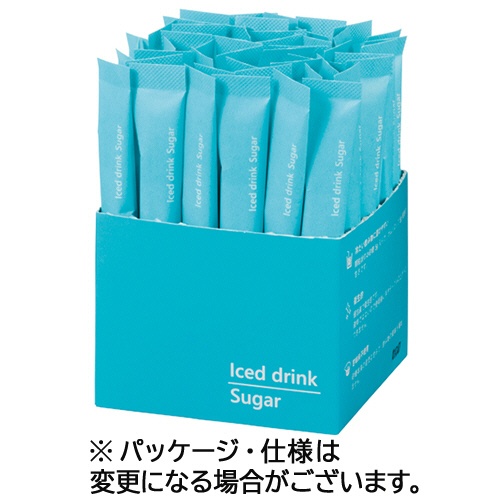 フォレストパックス　アイスドリンクシュガー　スティックタイプ　５ｇ／本　１セット（１５０本：５０本×３箱）1