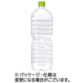 コカ・コーラ　い・ろ・は・す　天然水　ラベルレス　２Ｌ　ペットボトル　１セット（１６本：８本×２ケース）