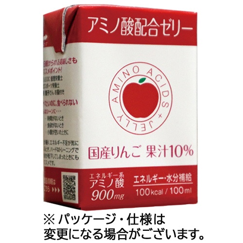 レオックフーズ　アミノ酸配合ゼリー　１００ｍＬ　紙パック　１ケース（１８本）1