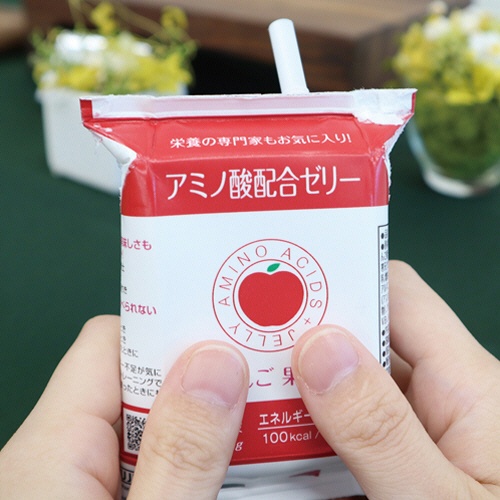 レオックフーズ　アミノ酸配合ゼリー　１００ｍＬ　紙パック　１ケース（１８本）3
