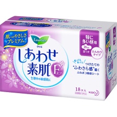 たのめーる 花王 ロリエ 肌キレイガード 多い夜用 羽つき 1セット 240