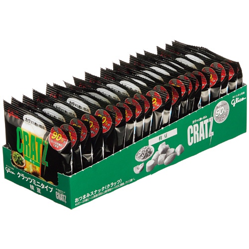 江崎グリコ　クラッツミニタイプ　枝豆　１４ｇ　１セット（２０袋）2