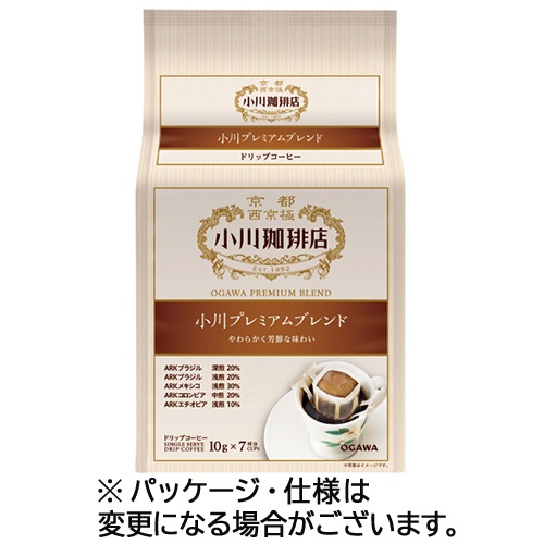 小川珈琲　小川珈琲店　小川プレミアムブレンド　ドリップコーヒー　１セット（４２袋：７袋×６パック）1