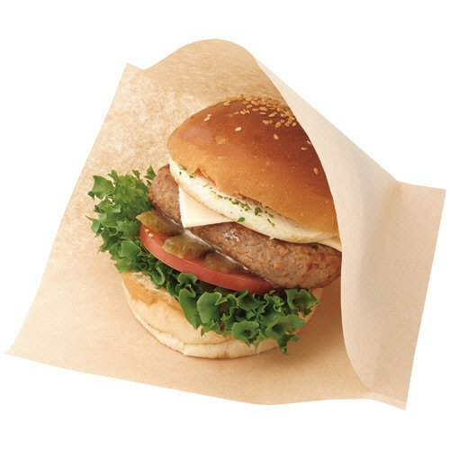 水野産業　バーガー袋　Ｎｏ．２０（白）　６８９７１　１セット（３０００枚：１００枚×３０パック）2
