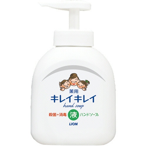 ライオン　キレイキレイ　薬用　液体ハンドソープ　本体　２５０ｍｌ　１セット（２４個）1