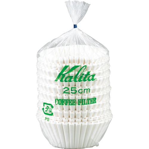 カリタ　立ロシ　コーヒーフィルター　２５ｃｍ　１セット（５００枚：２５０枚×２パック）1
