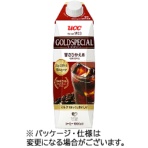 ＵＣＣ　ゴールドスペシャル　アイスコーヒー　甘さひかえめ　１０００ｍＬ　紙パック（口栓付）　１ケース（１２本）