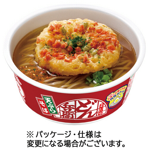 【クリックで詳細表示】日清食品 日清のどん兵衛 天ぷらそば[西] 100g 1ケース(12食) 209055