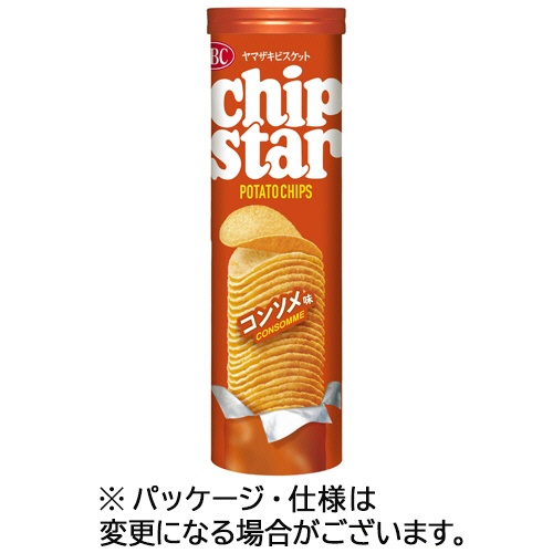 ヤマザキビスケット　チップスター　コンソメ味　Ｌサイズ（１０５ｇ）　１セット（１２パック）1