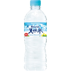 サントリー　天然水　５５０ｍｌ　ペットボトル　１セット（４８本：２４本×２ケース）