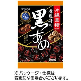 春日井製菓　黒あめ　１３４ｇ　１セット（１２袋）