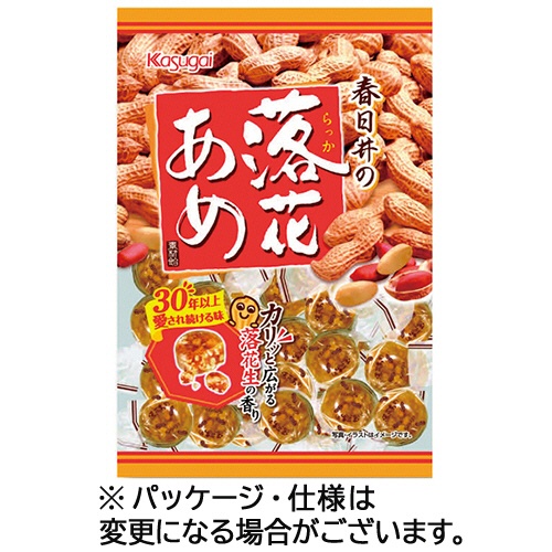 春日井製菓　落花あめ　１３４ｇ　１セット（１２袋）1
