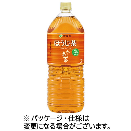 伊藤園　おーいお茶　ほうじ茶　２Ｌ　ペットボトル　１セット（１２本：６本×２ケース）1