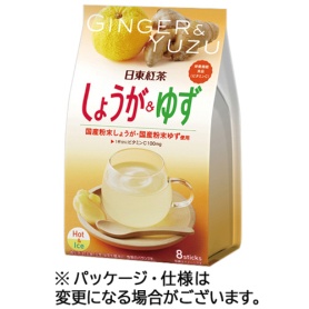 三井農林　日東紅茶　しょうが＆ゆず　スティック　１セット（２４本：８本×３パック）