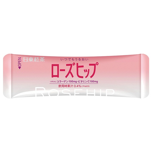 三井農林　日東紅茶　いつでもうるおいローズヒップ　スティック　１セット（２４本：８本×３パック）2