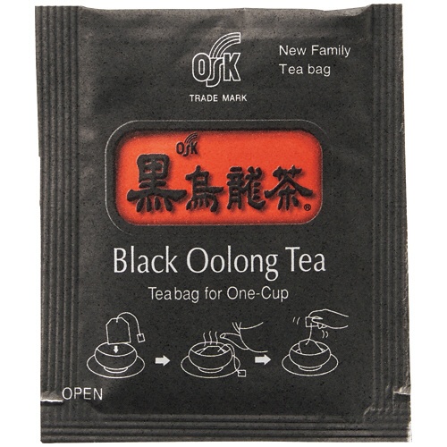小谷穀粉　ＯＳＫ　黒烏龍茶　１セット（２００バッグ：１００バッグ×２袋）2