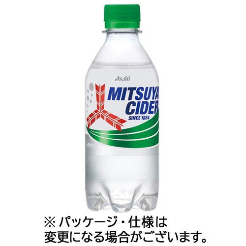 アサヒ飲料　三ツ矢サイダー　３００ｍＬ　ペットボトル　１ケース（２４本）1