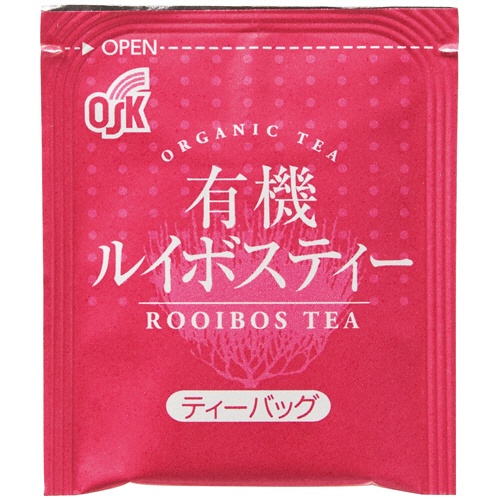 小谷穀粉　ＯＳＫ　有機ルイボスティー　１セット（１２０バッグ：４０バッグ×３箱）2